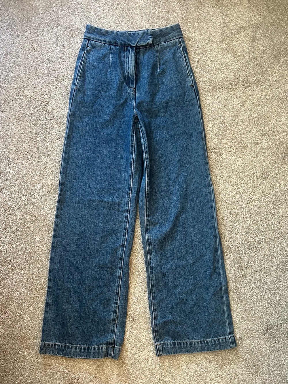 Meshki Rayne High-Waist Wide Leg Denim Jeans ‘90s